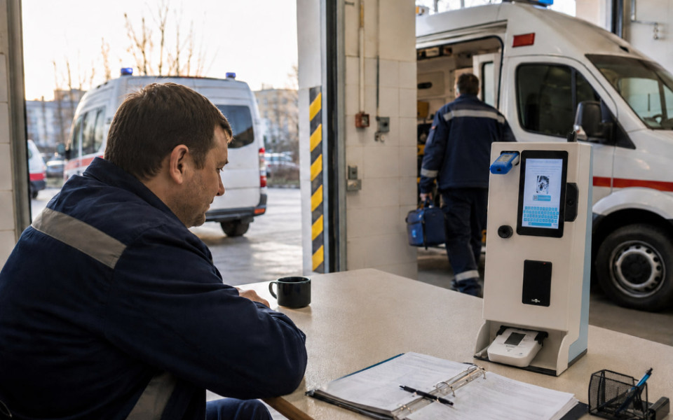 На РБК вышла статья о том, как автопарку организовать дистанционный медосмотр без сбоев