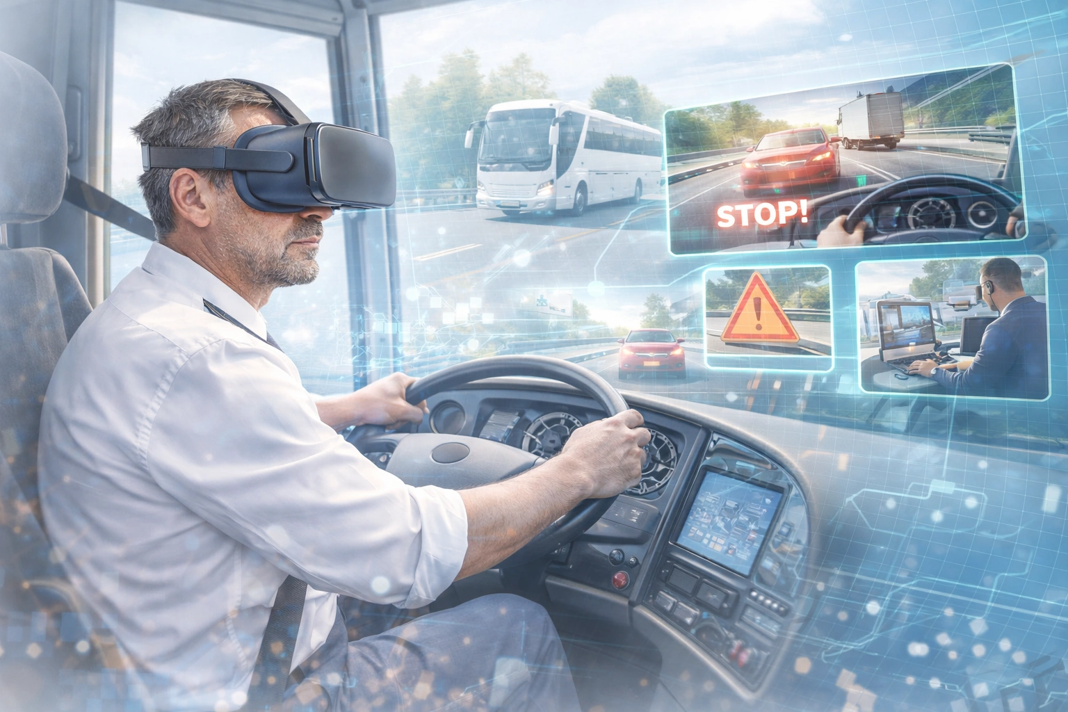 VR против аварий: как виртуальная реальность меняет подготовку водителей и влияет на безопасность рейсов