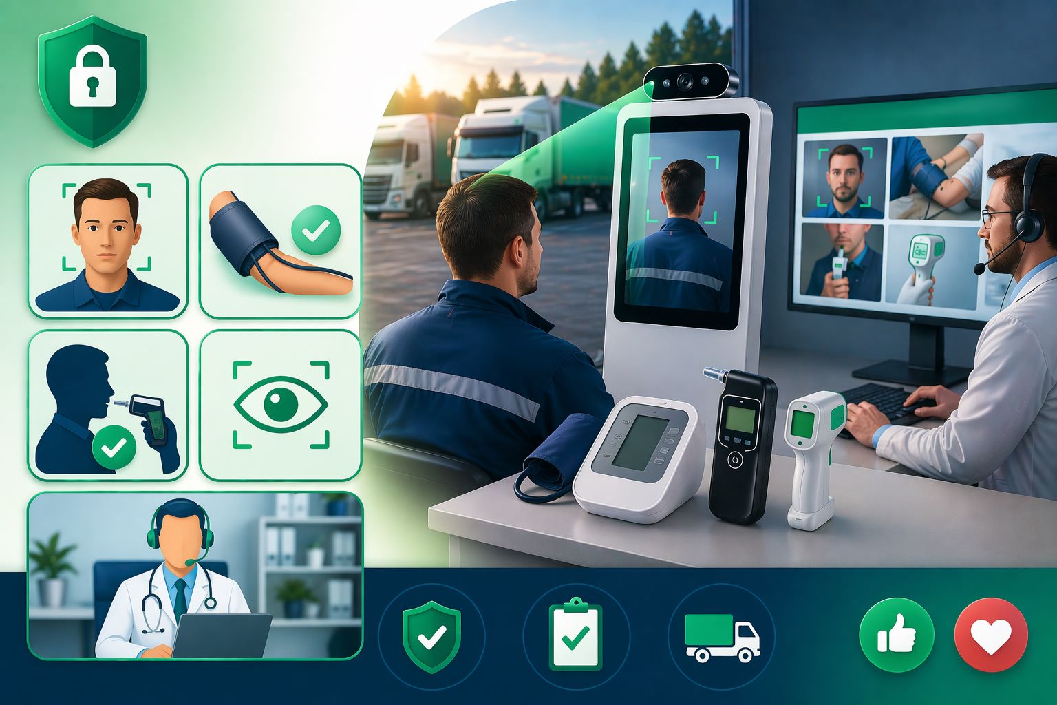 Можно ли обмануть удаленный медосмотр водителя?