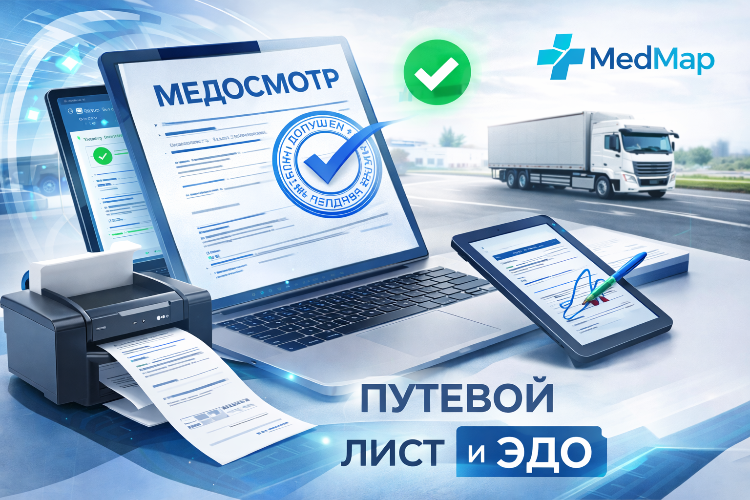 Дистанционный предрейсовый медосмотр: как проходит и как внедрить за 7–14 дней