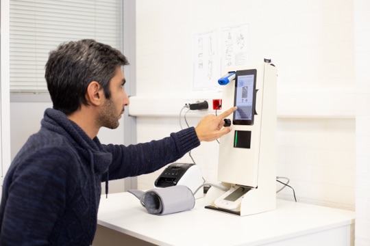 Предрейсовый медосмотр на оборудовании